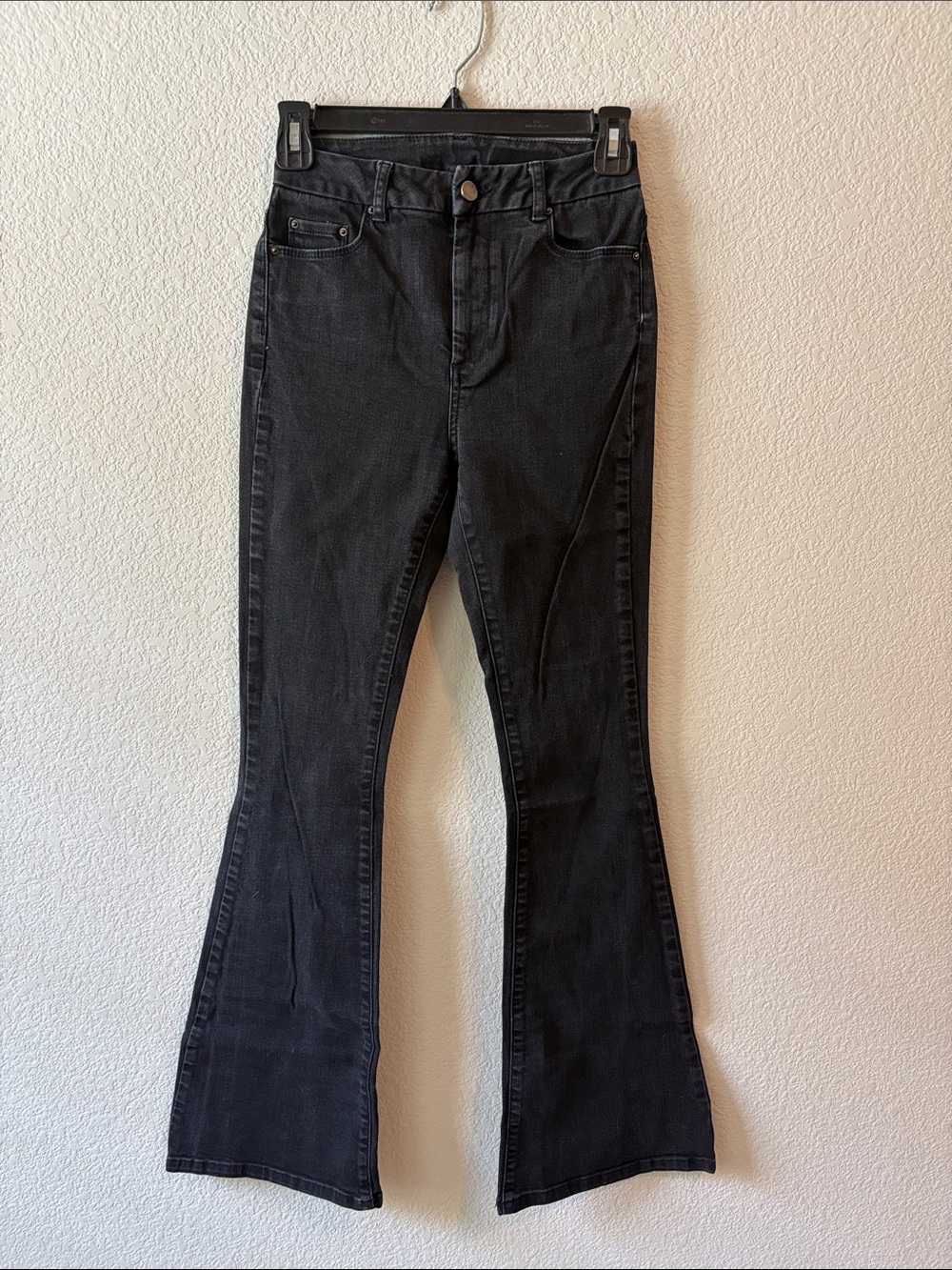 ASOS Black Flare Jeans - Classic High Waist
